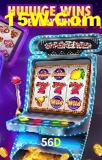 Variedade de jogos na 56D
